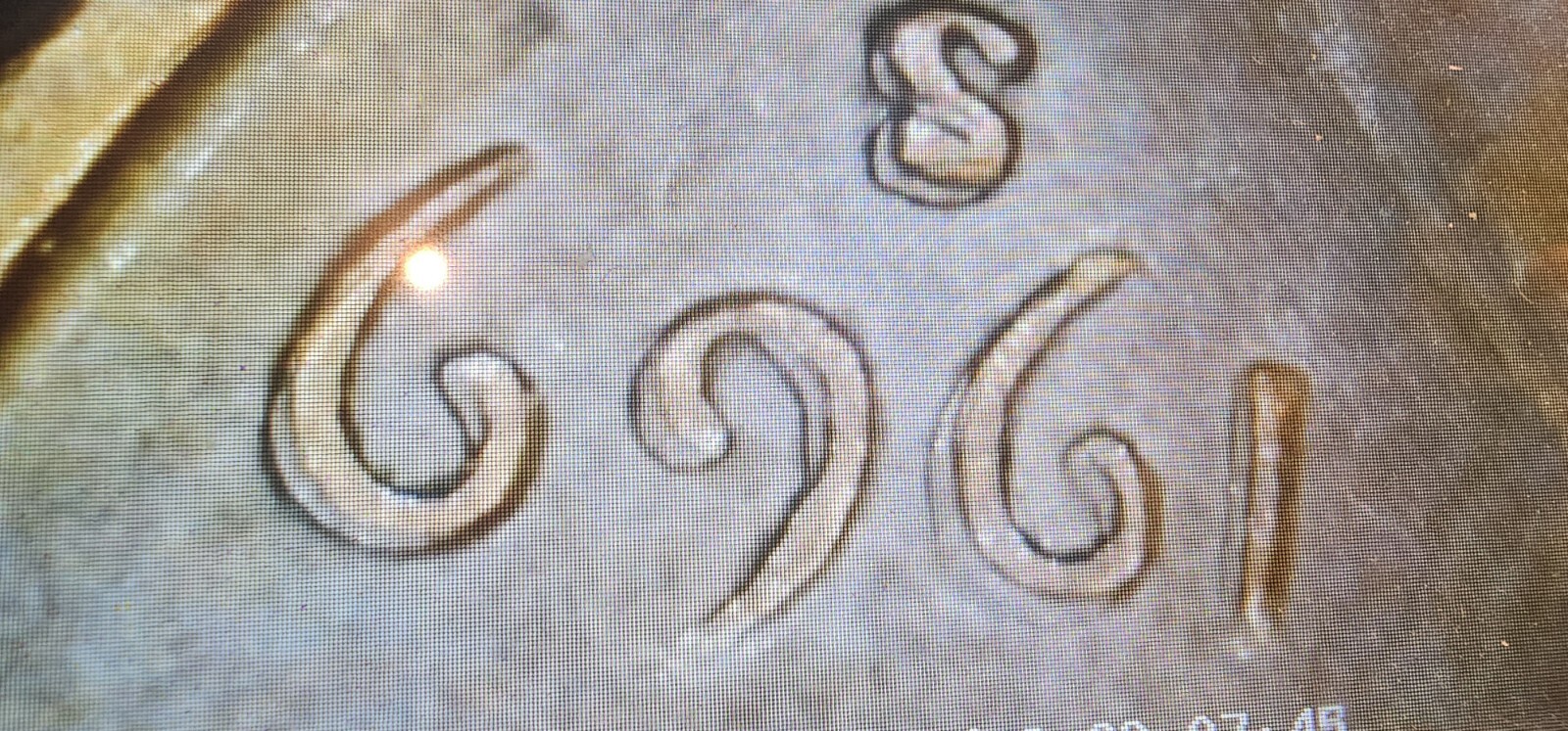1969 s penny error