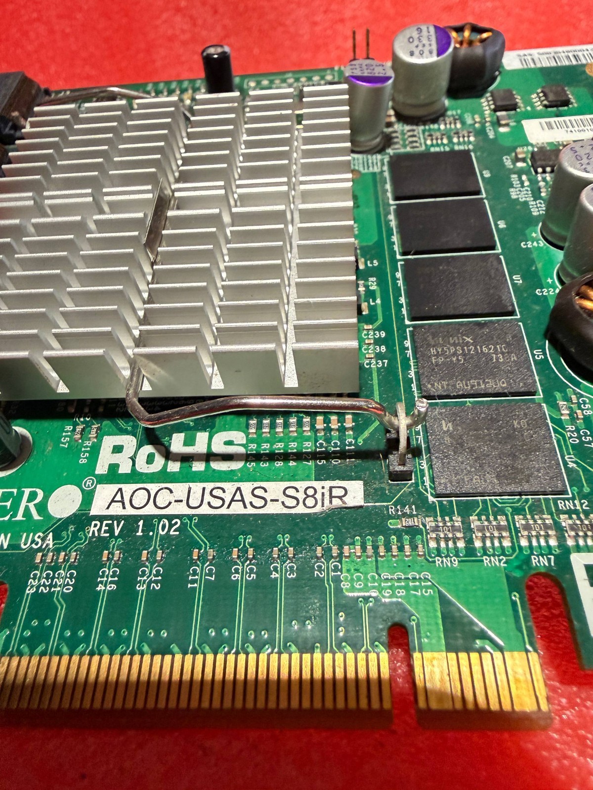 SUPER AOC-USAS-S8IR Supermicro 8-Port SAS RAID Controller PCI Express