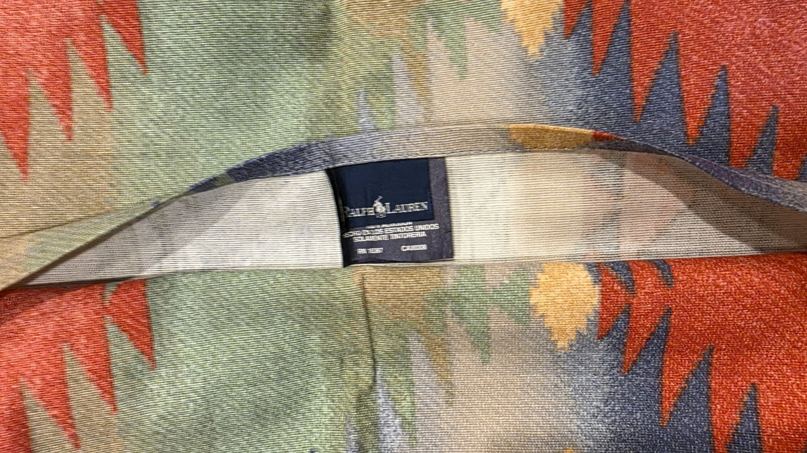 Ralph Lauren Rio Grande Southwestern Aztec European Square Pillow Sham Set
