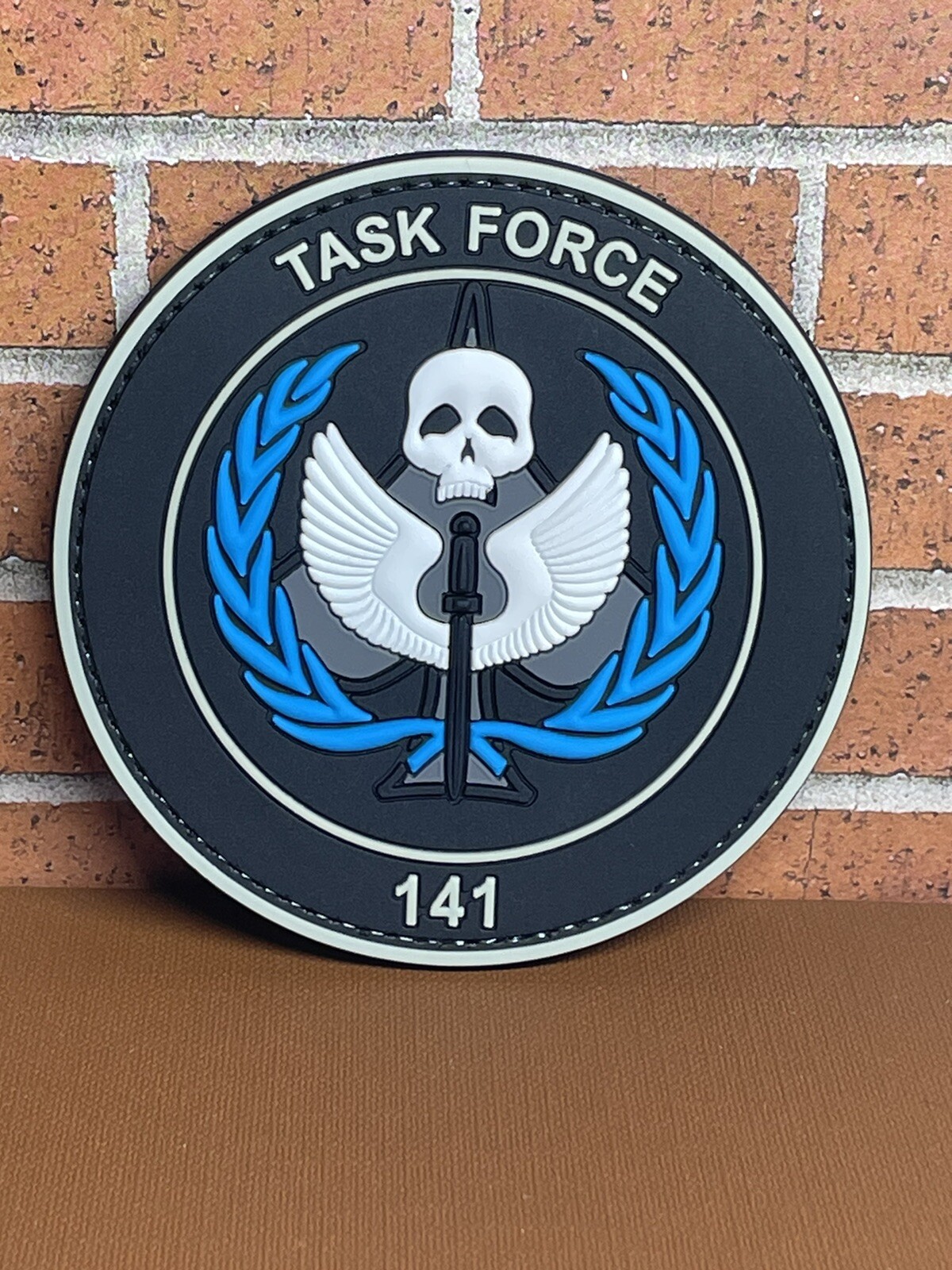 PVC Tactical Morale Patch, Task Force 141 Patch, Call of Duty Gun COD Patch