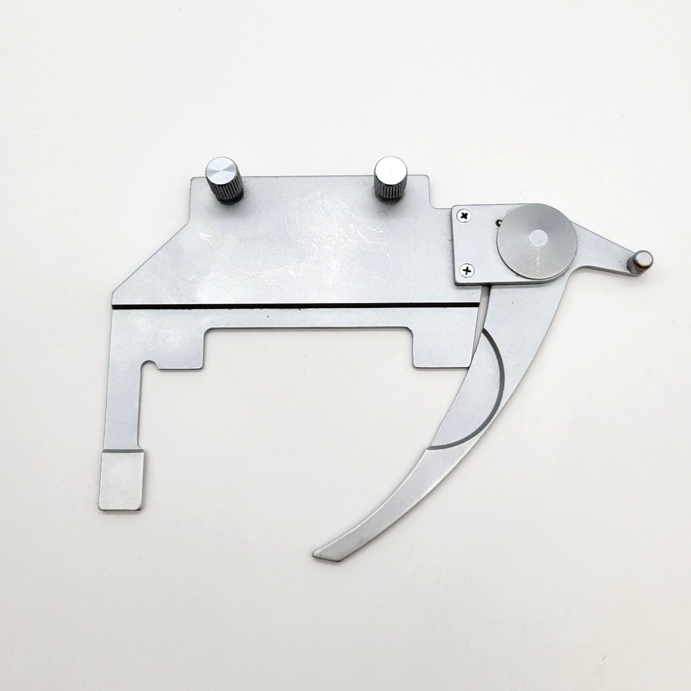 Nikon Microscope Long Right Finger Slide Holder for Labophot / Optiphot Stage