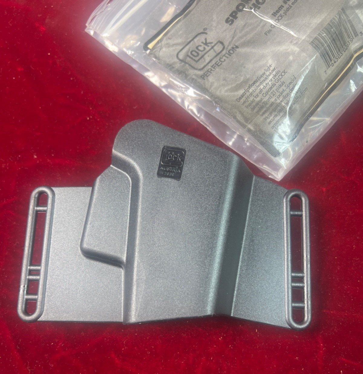 NOS Pre 2005 Glock 21 & 20 Factory OEM Large Frame Sport Combat Holster #02639