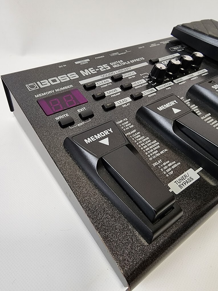 BOSS ME-25 Guitar Multiple Effects Multi Effect Pedal