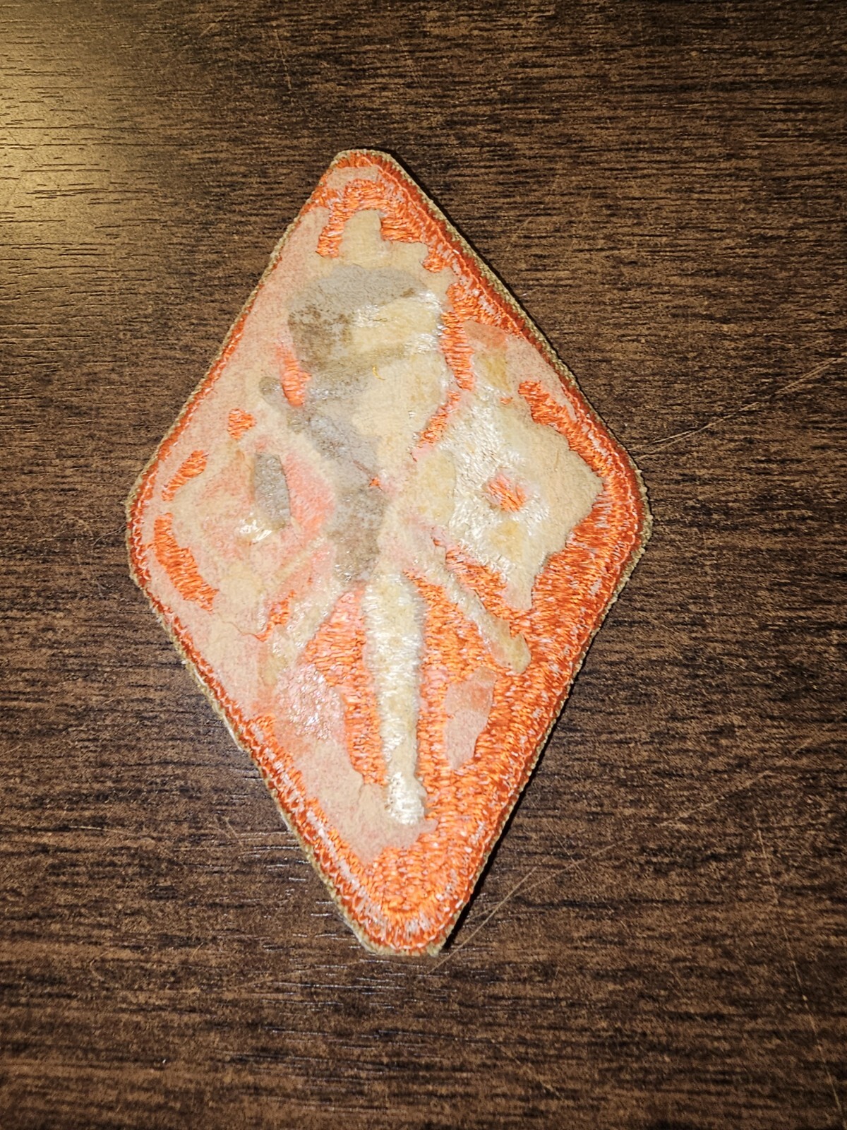 WWII US Army Signals Command School Cut Edge Patch L@@K!!!