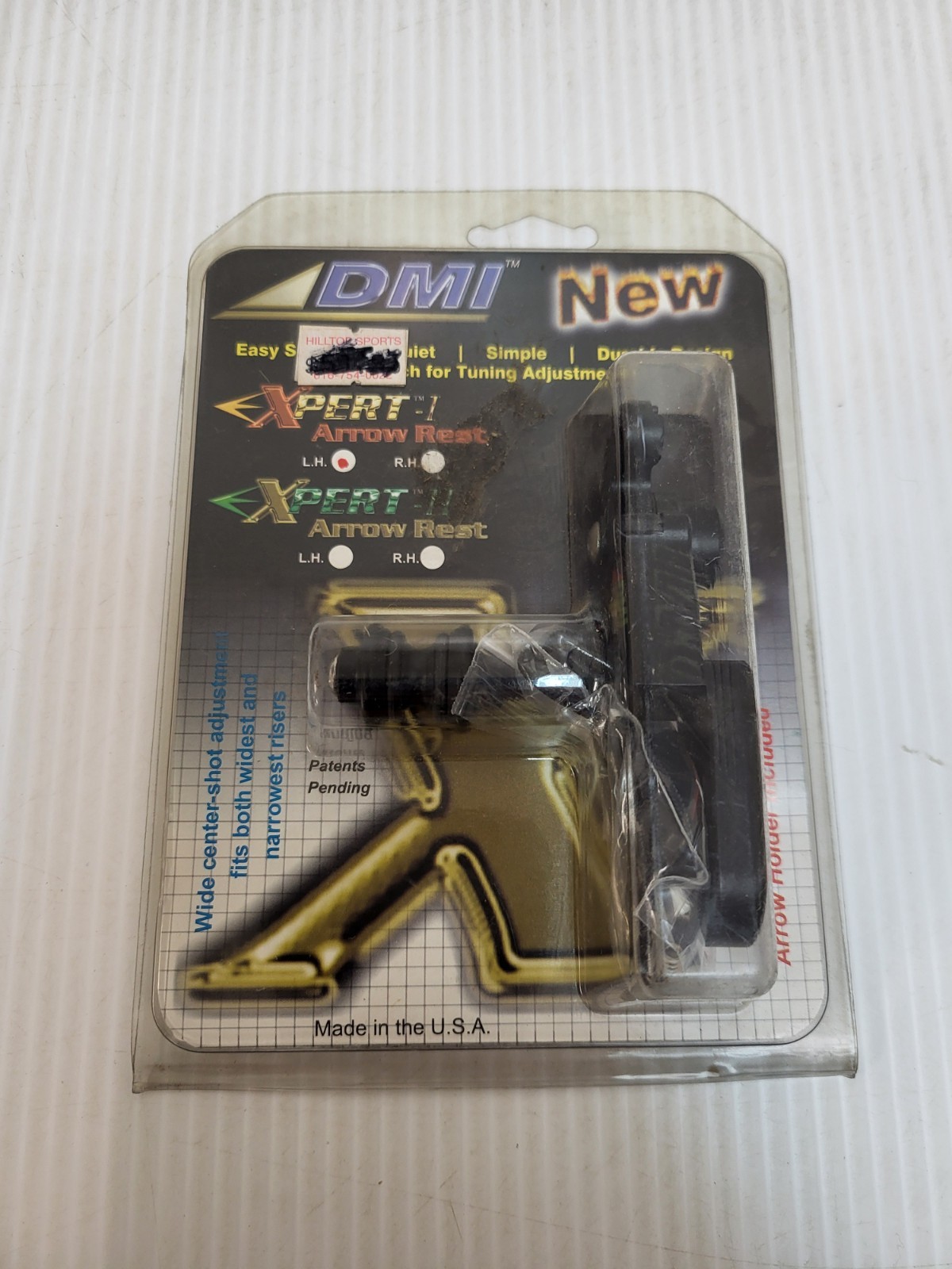 DMI Expert Arrow Rest Left Hand