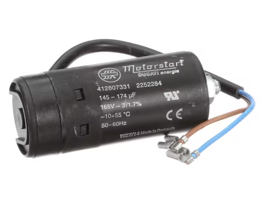 Bunn 412807331 2252284, Capacitor, 165V, 145-174uF, 50/60HZ