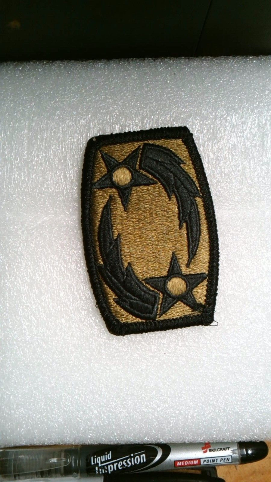 US MILITARY PATCH US ARMY HOOK AND LOOP BACK OCP MULTICAM 69TH AIR DEFENSE ADA