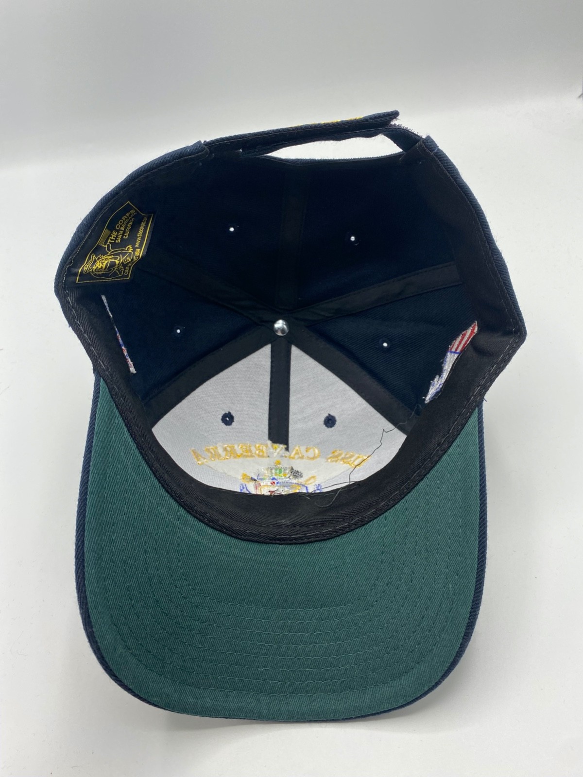 The Corps USS Canberra LCS 30 Logo Blue Baseball Cap Hat One Size