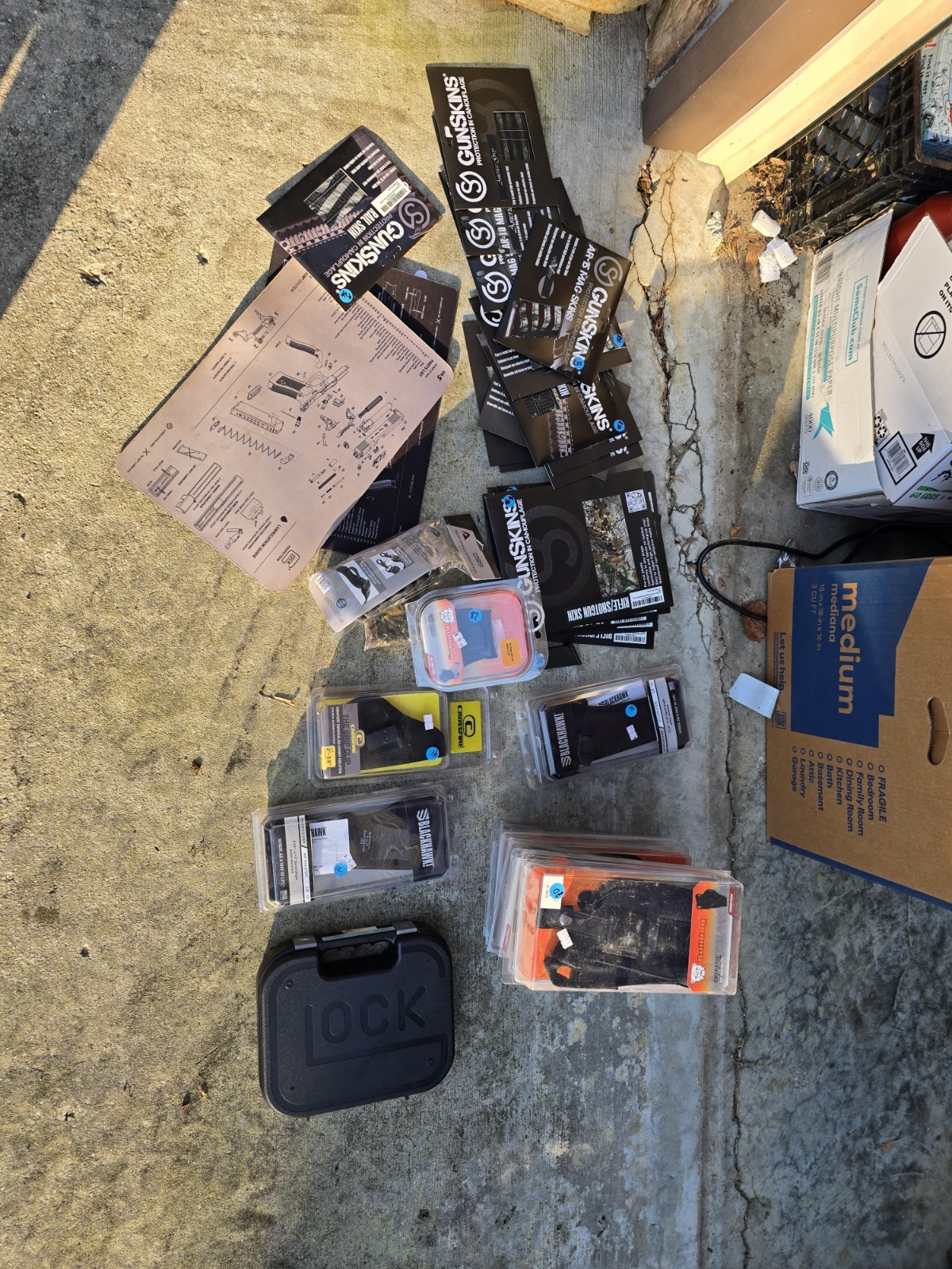 Large Lot Pew Pew Parts Accessories Swag And More