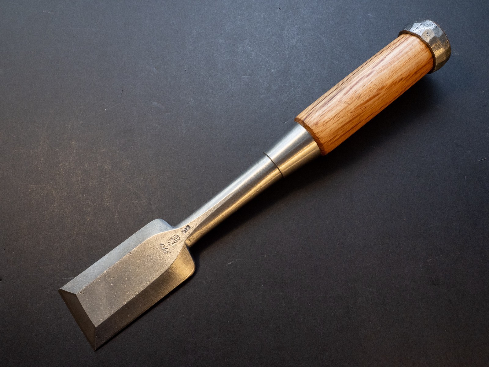 Sukemaru 助丸 42mm Japanese Framing Chisel Tataki Atsu 275mm HSS High-Speed Steel