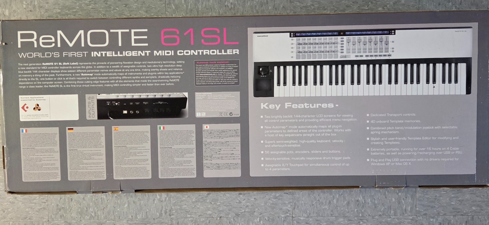 Novation ReMOTE Midi Controller 61SL | BRAND NEW!!! |