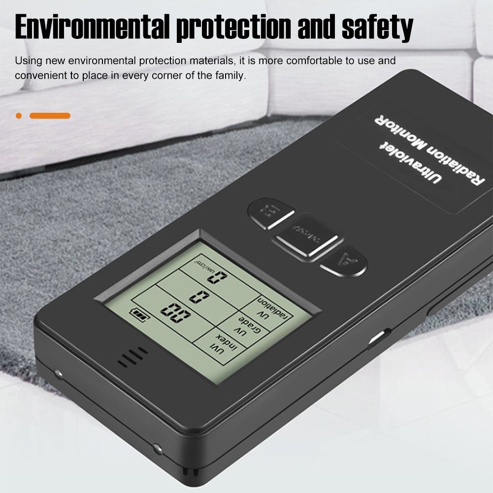 Sunlight Ultraviolet Radiation Detector LCD Digital Display UVI Meter Radiometer