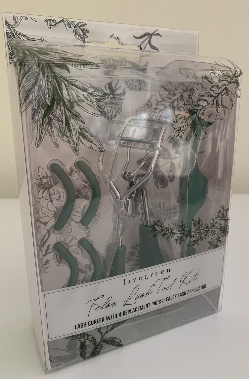 Livegreen False Lash Tool Kit With Lash Curler And False Lash Applicator 6 pc