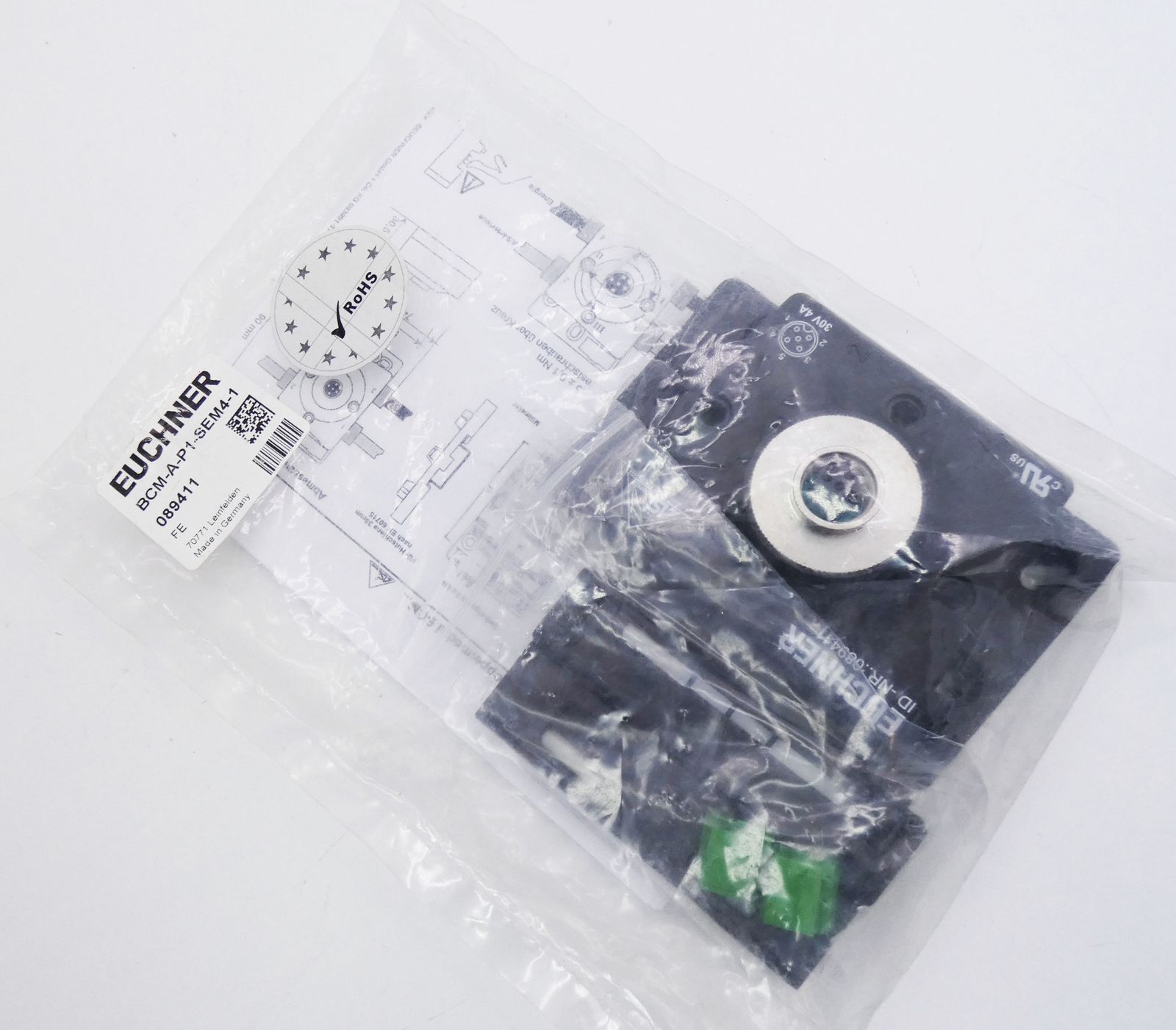 Euchner BCM-A-P1-SEM4-1 089411 Bus Coupling Module -Unused-