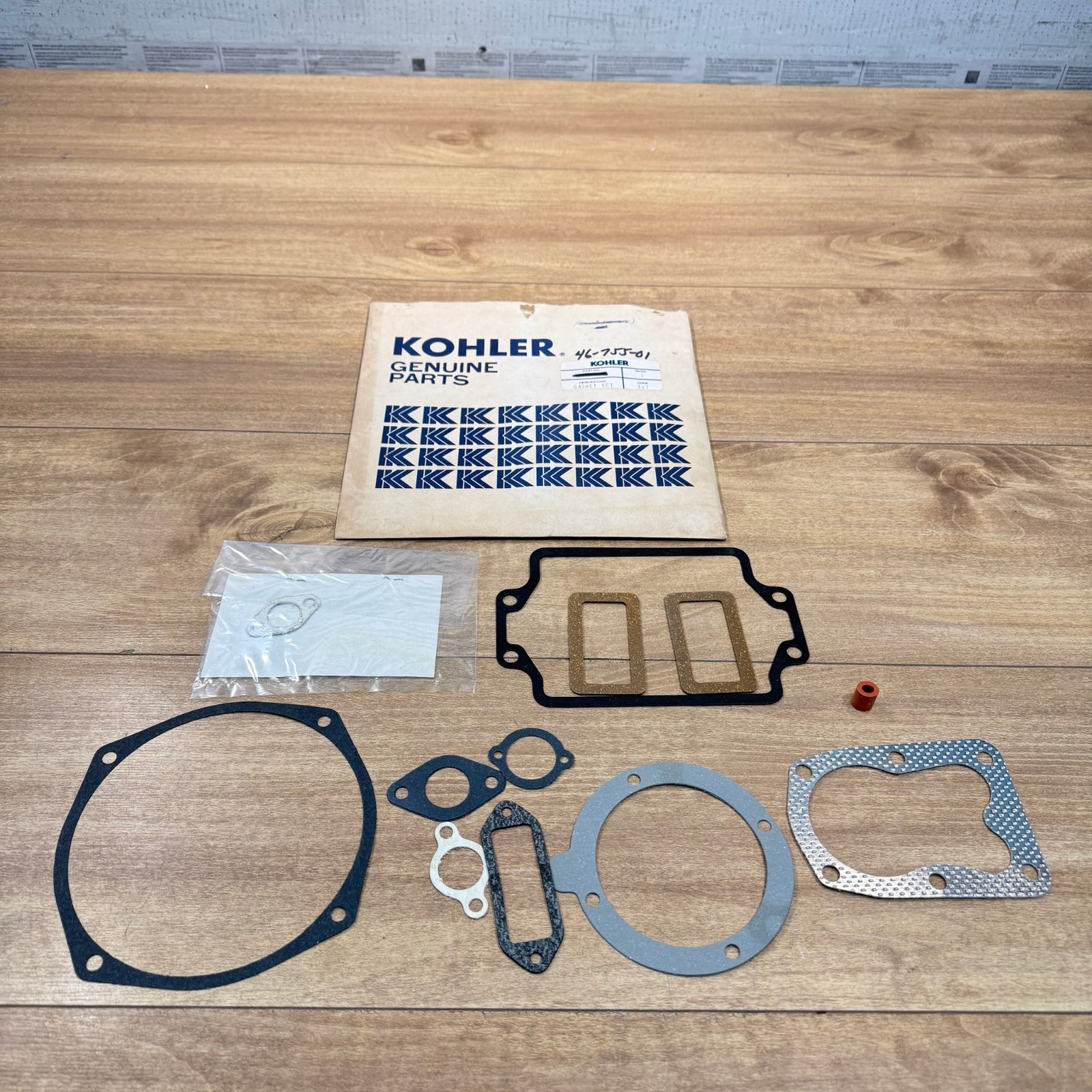 New KOHLER OEM NOS GASKET SET / 46-755-01