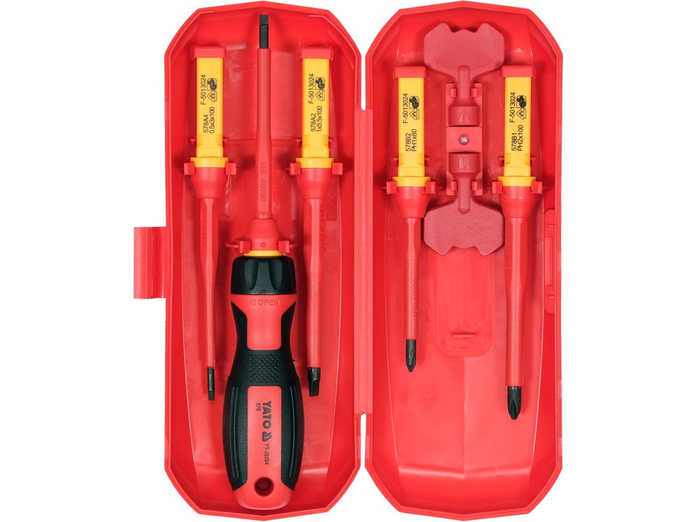 Yato screwdriver set VDE 8 pieces YT-28294