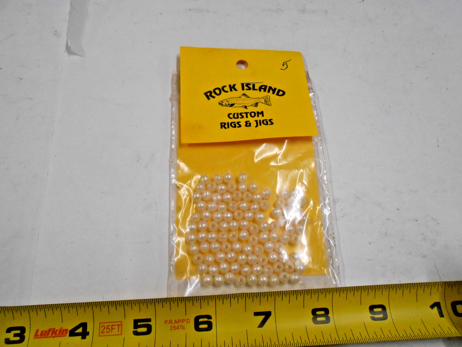 Round Plastic Beads 100 ct MADE IN AMERICA!
