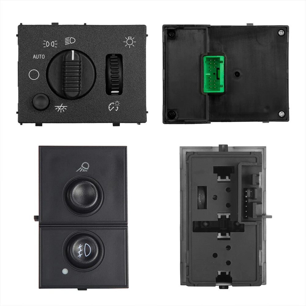 Headlight Switch & Fog Light Switch For 2003-2007 Chevy Silverado GMC Sierra