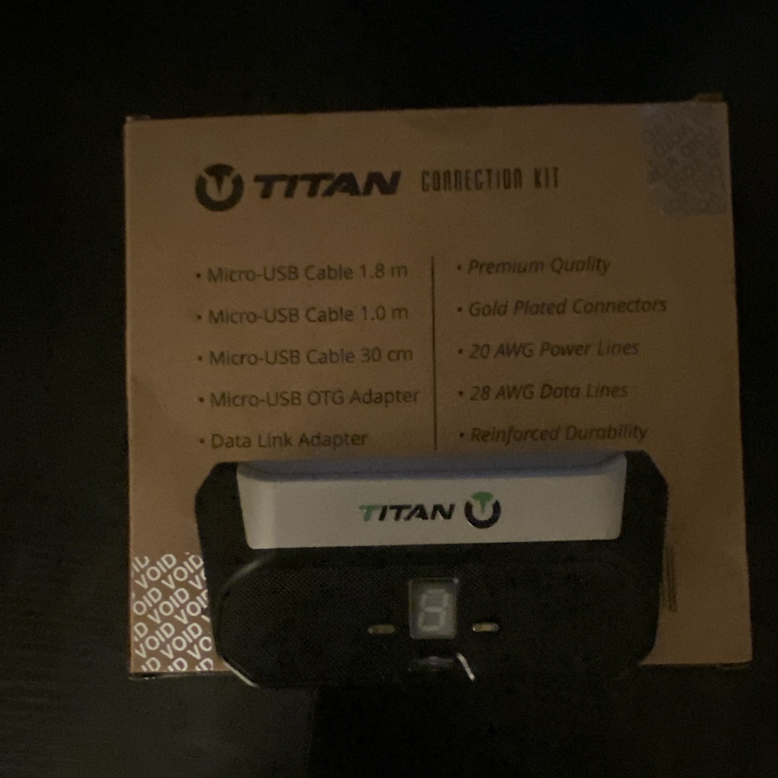 Titan Two device and connection kit with Warzone Scripts￼