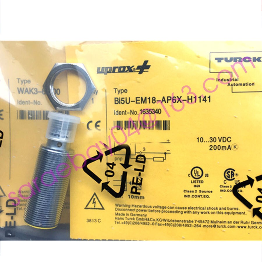 NEW for TURCK BI5U-EM18-AP6X-H1141 1635340 Inductive Sensor PNP