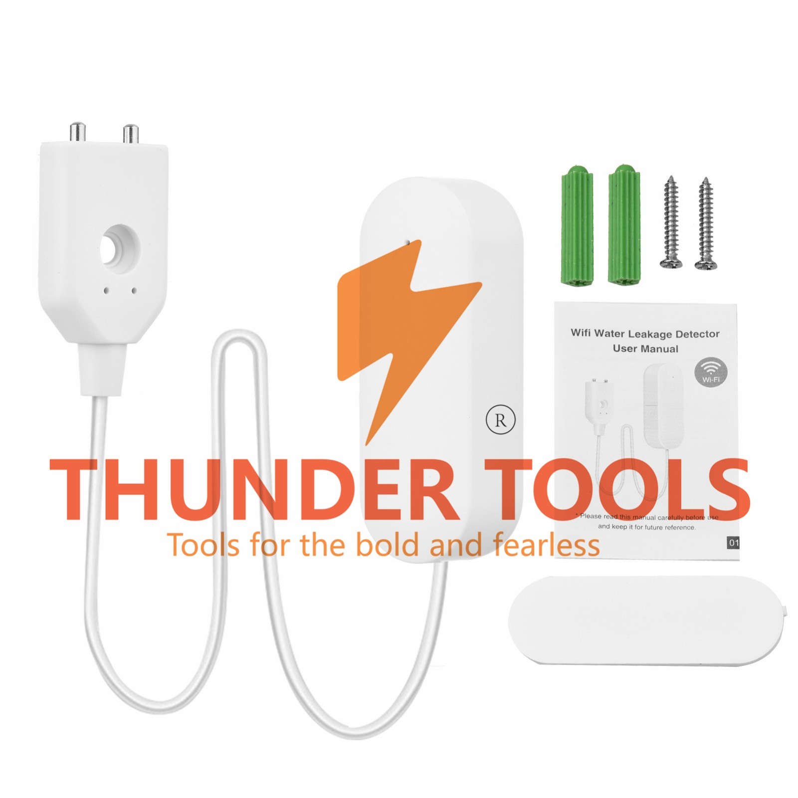 Thunder Tools Wifi Water Leakage Detector Smart Water Sensor APP Control