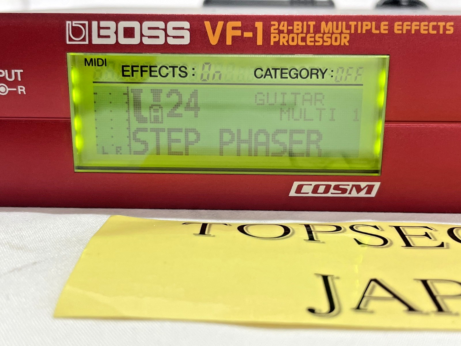 BOSS VF-1 24-bit Multiple effects processor with Power supply Made in Japan