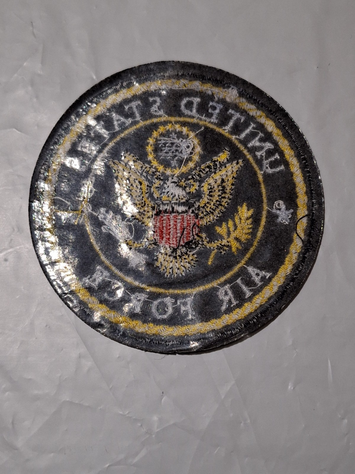 United States Air Force Embroidered Iron on Patch