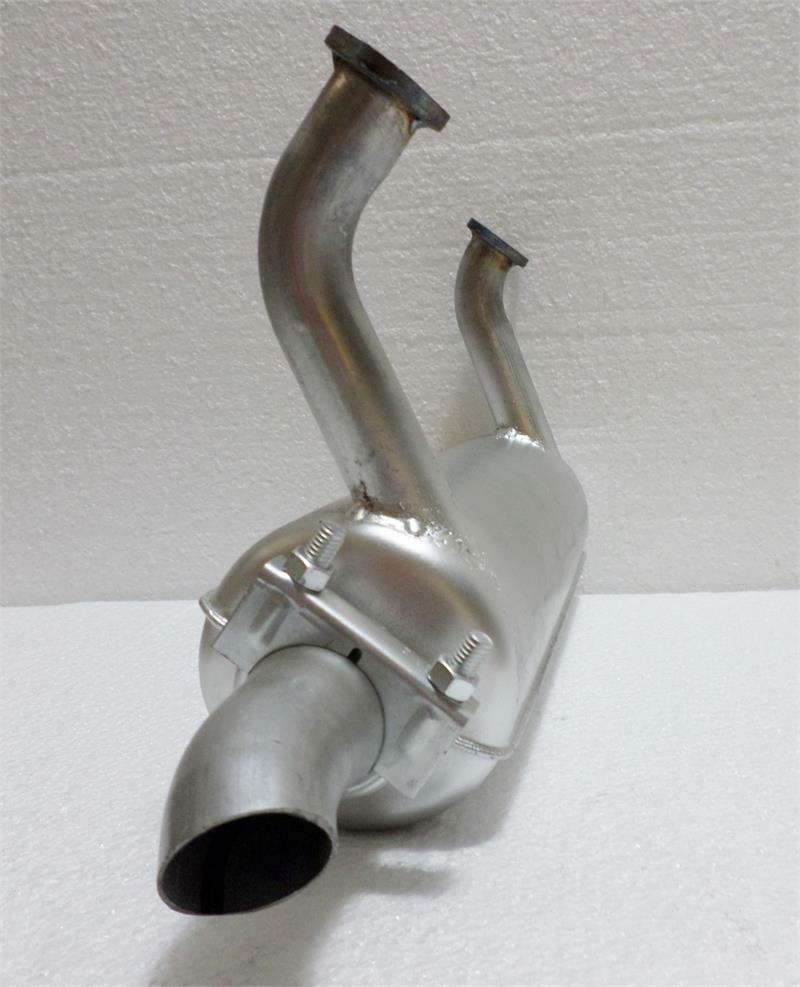 Briggs & Stratton OHV Vertical V-Twin Muffler Starter Side Below #576701801