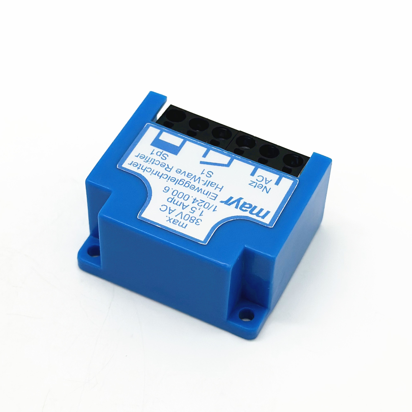 MAYR Einweggleichrichter 1/024.000.6 380V AC 1,5Amp Half-Wave rectifier module