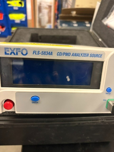 Exfo FLS-5834A-EA CD/PMD Analyzer Source