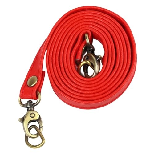 Adjustable 120cm PU Leather Bag Strap For Women Crossbody Bags Accessories Red