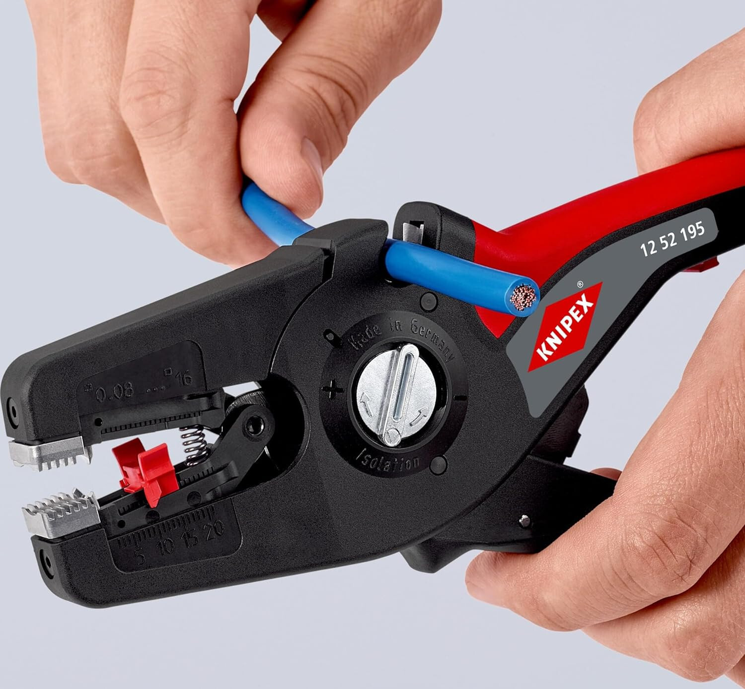 Knipex PreciStrip16 Wire Cable Stripper & Cutter 12 52 195