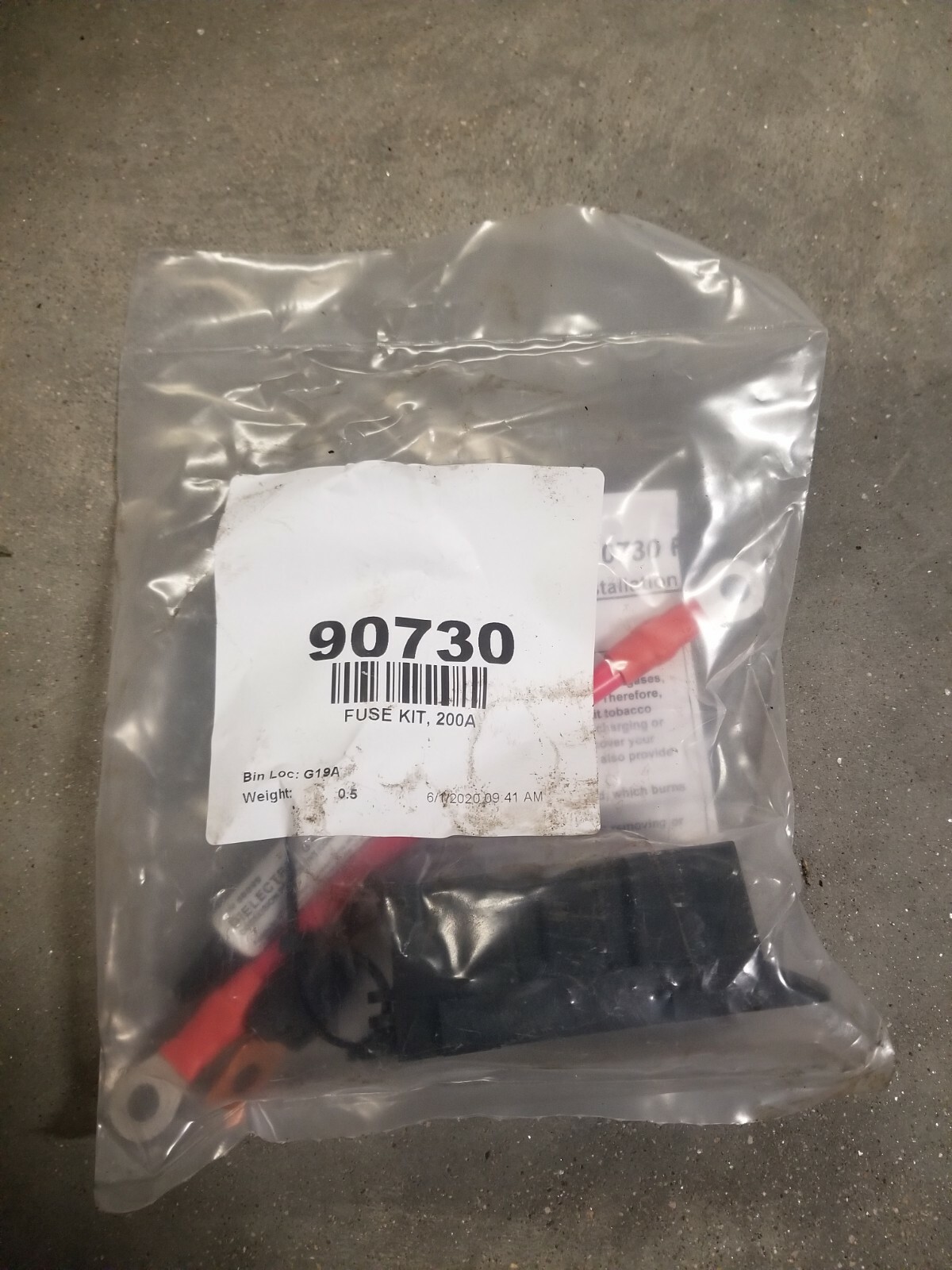 WESTERN / FISHER / BLIZZARD / SNOW-EX: 90730 SNOWPLOW 200 AMP FUSE KIT