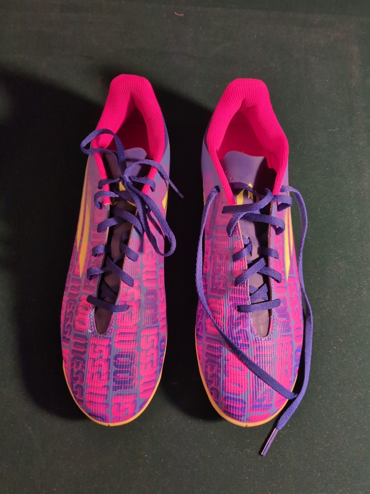 Adidas Messi Indoor Soccer Cleats Pink/Purple