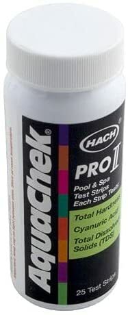AquaChek 512084  Pro II 4 in 1 Test Strip Kit for Cyanuric Acid, TDS