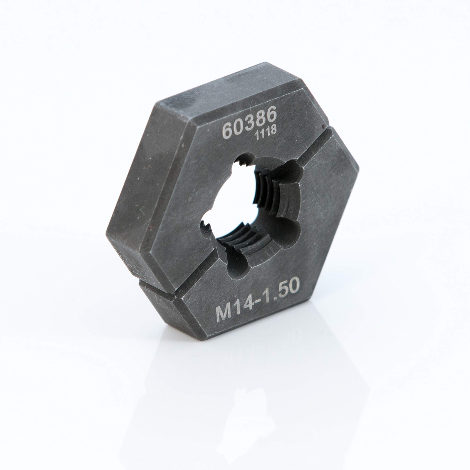 Steelman Professional M14-1.50 Metric Split Die Thread Chaser, Indexing Pins,...