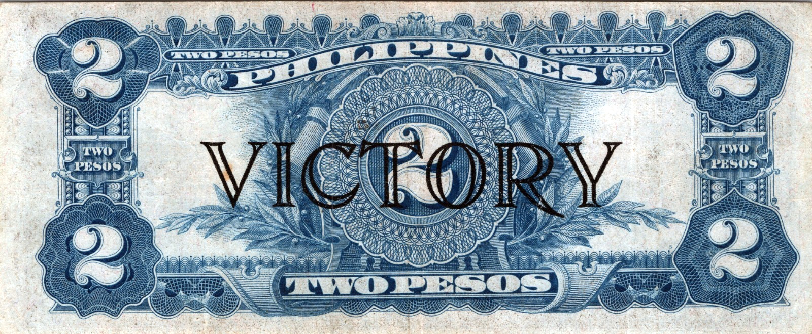 Philippines 2 Pesos 1944 Pick# 95a CVF