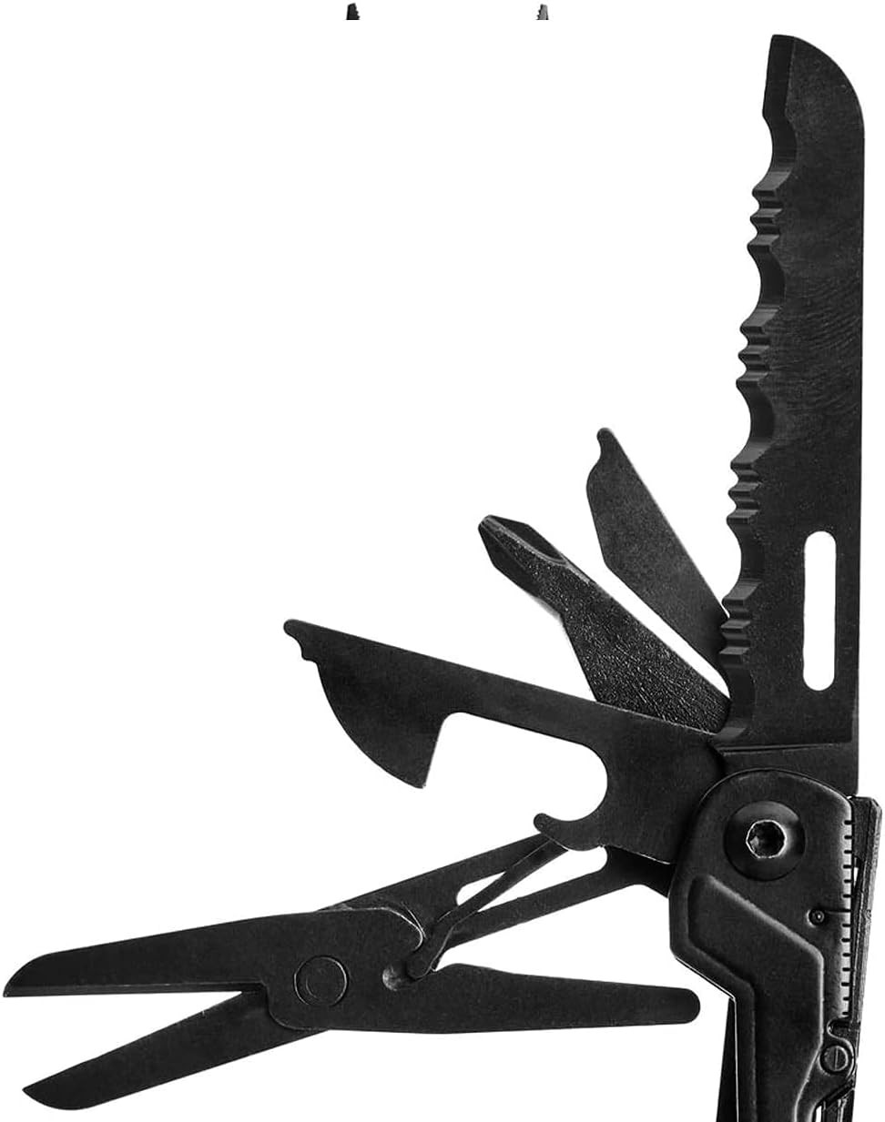 Powerpint Mini Compact Stainless Steel Multi-Tool, 18 Lightweight Specialty Tool