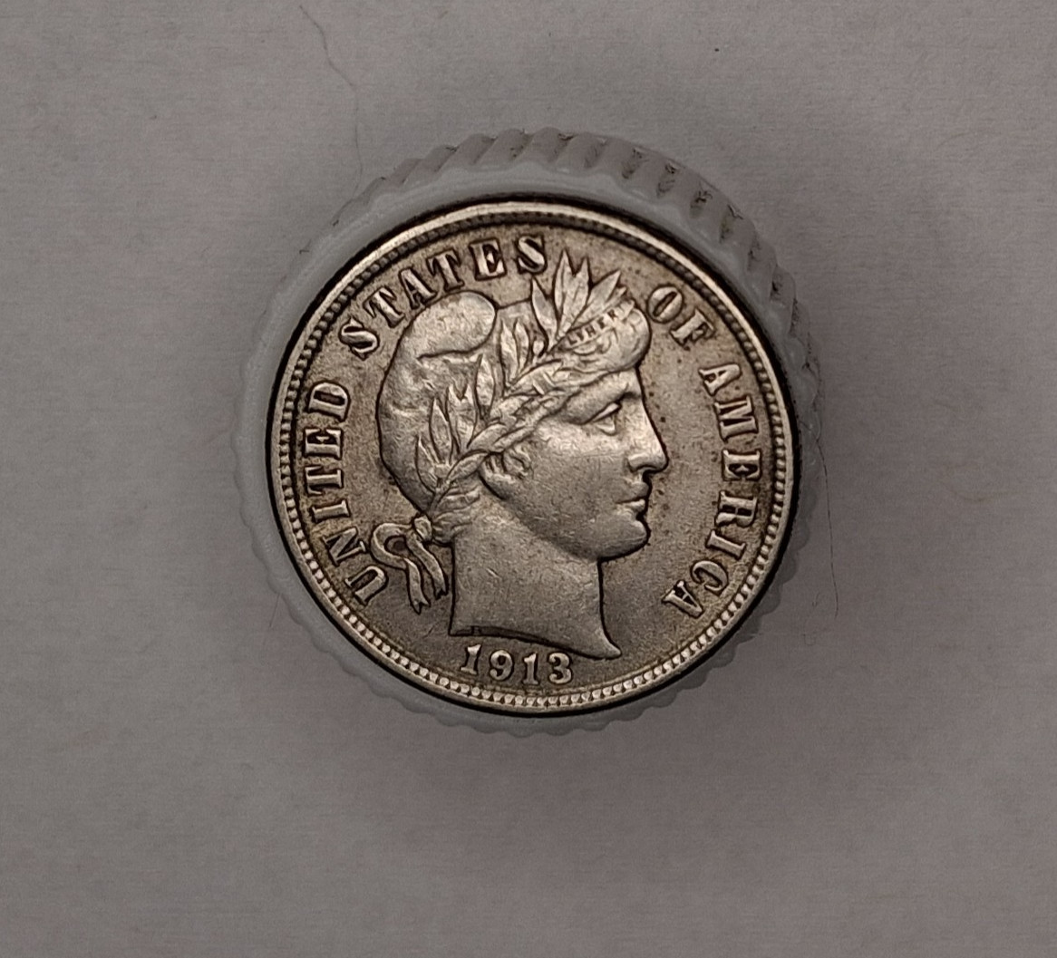 1913-P Philadelphia Silver Barber Dime **Nice Coin**