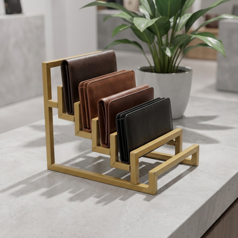 Wallet Storage Rack Display for Accessories Accessory Organizer Stand