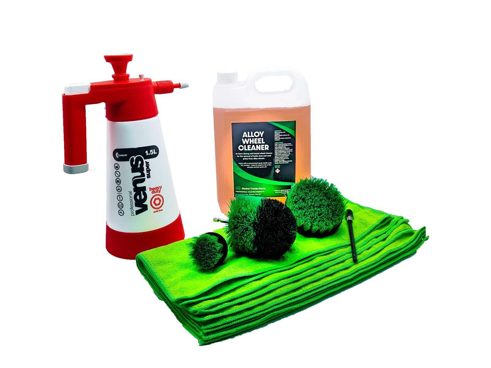 Car Wheel Cleaner 5L Acid Brake Dust Alloy Steel Wheel Spray Bottle Strong