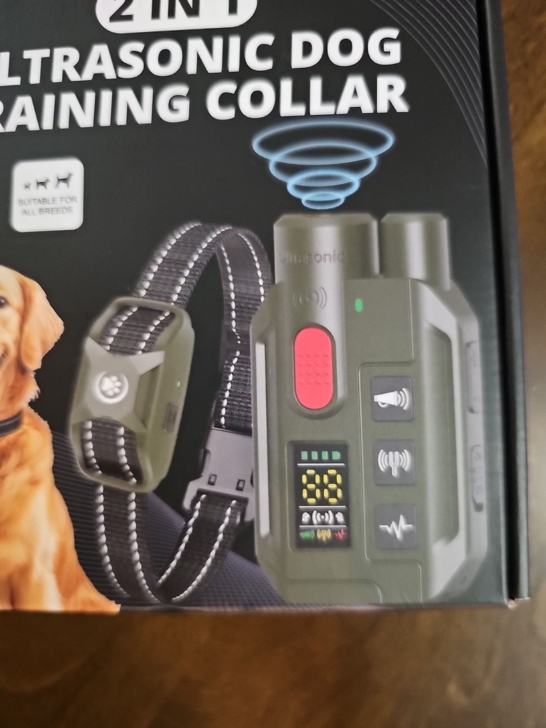 Dog Shock Collar with Remote – 3300ft Range, Waterproof & Rechargeable,...