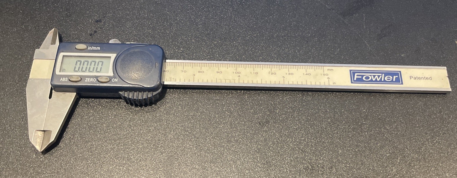 Fowler ABS Digital Caliper 0-6"/150mm