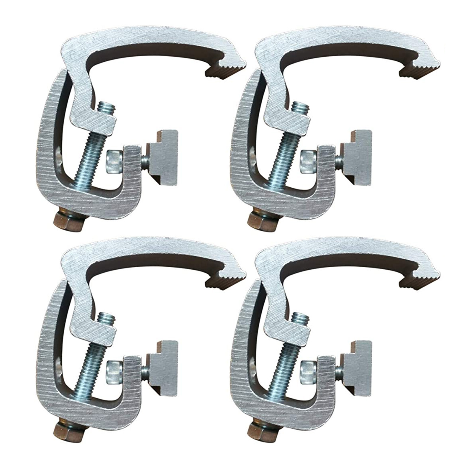 API Large Truck Cap Clamps for 05-21 Toyota Tacoma w/ Fiberglass Rails Set of 4