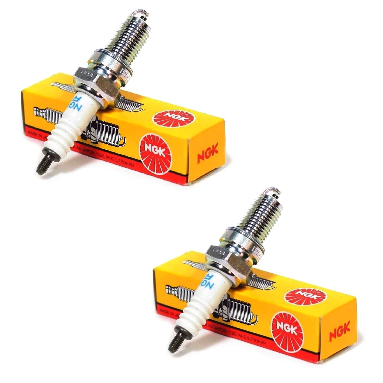 2x NGK DPR8EA-9 Spark Plugs for Suzuki VS 1400 Intruder 87-03