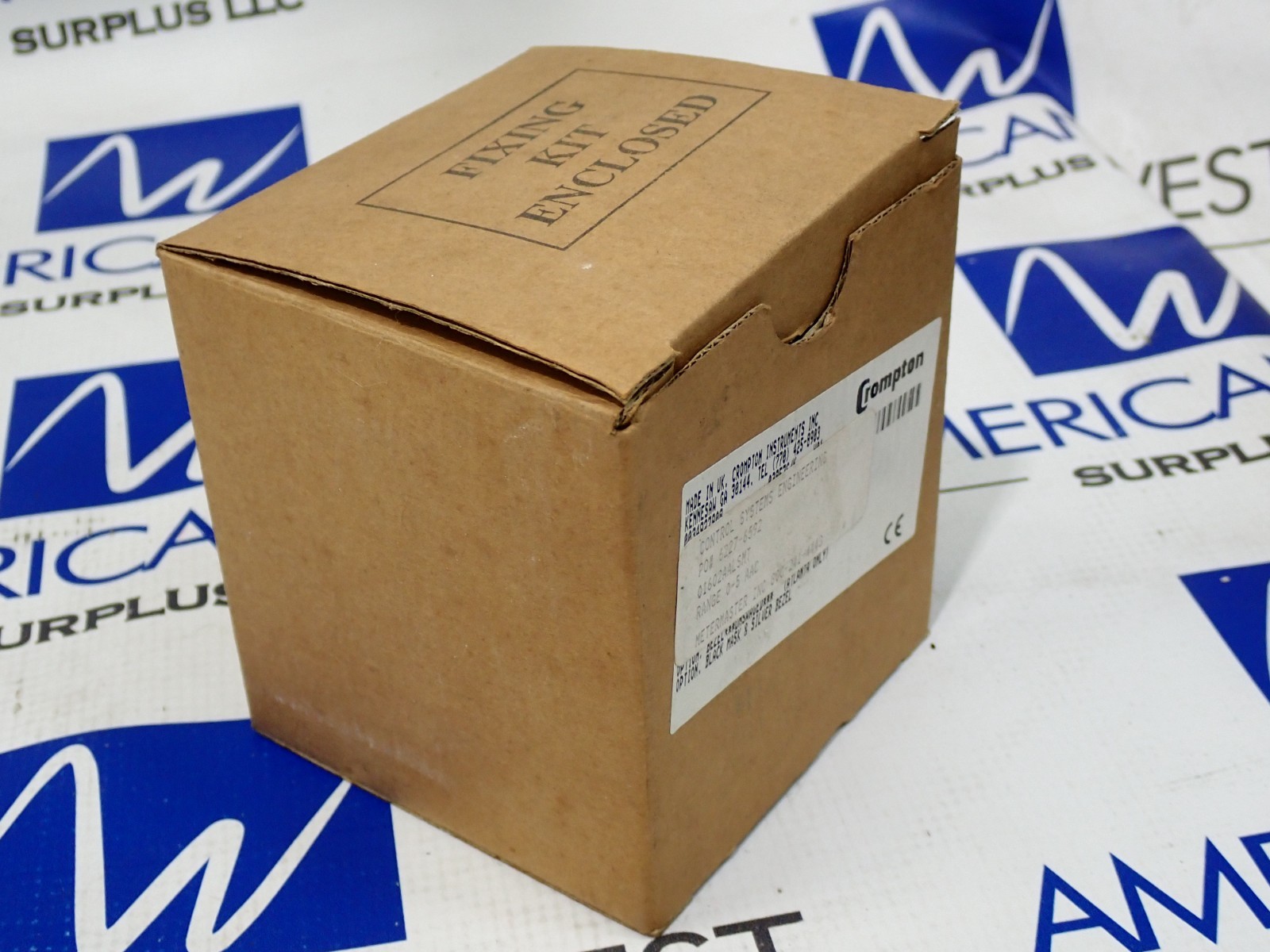 Crompton 01602AALSMT 0-5 AAC Panel Meter