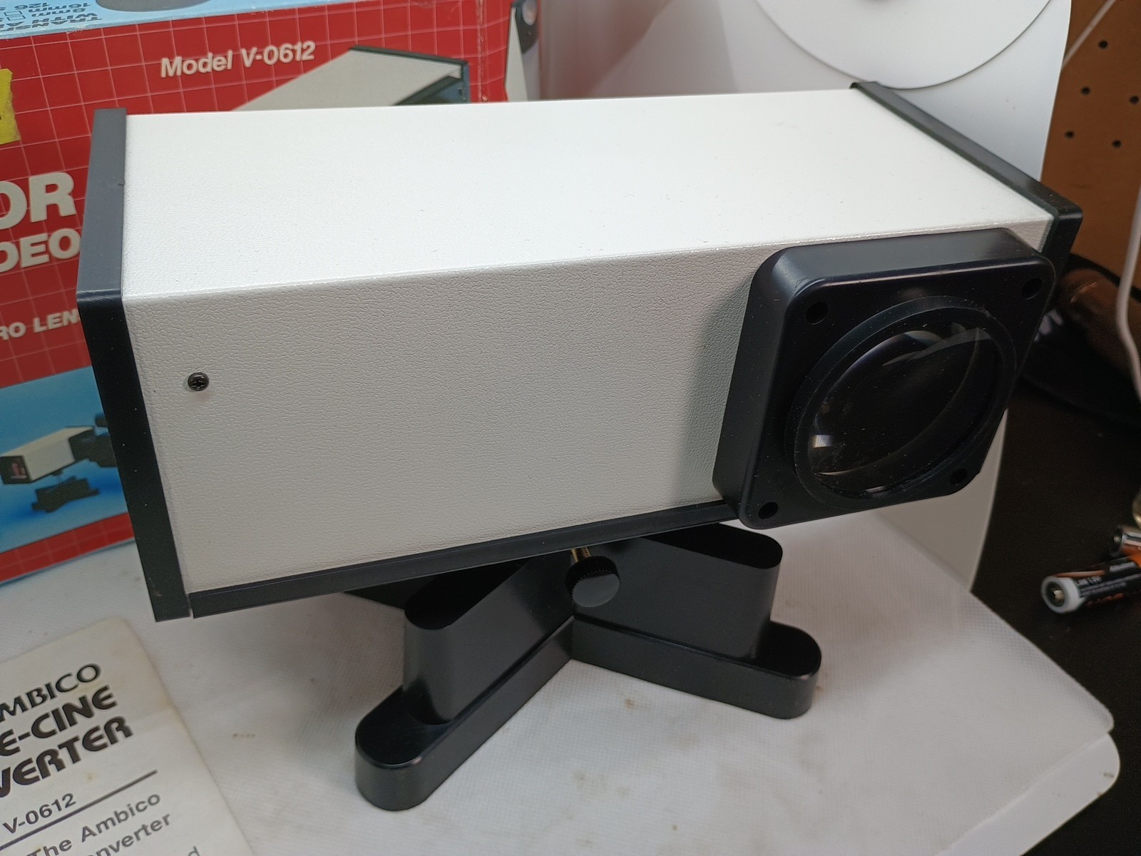 The Director Film Slide to Video Transfer System 8mm super-8 16mm Ambico V-0612
