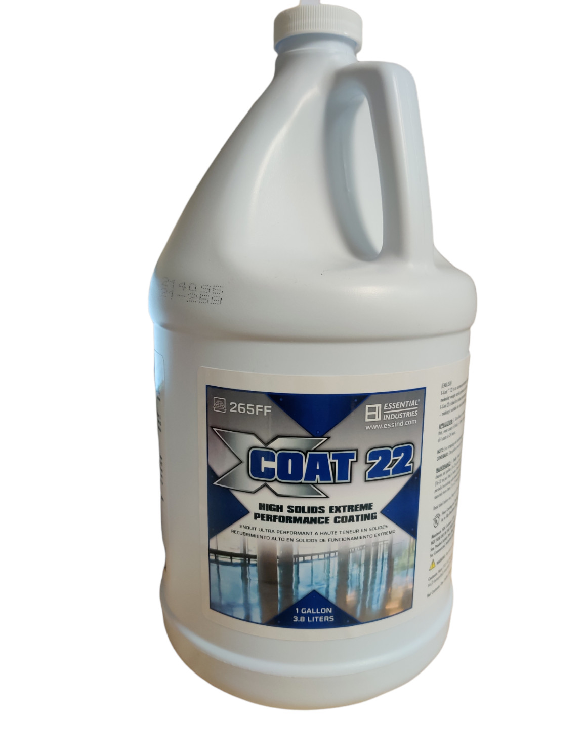 Essential Industries | X-Coat 22 | High Solids Extreme Performance Foor Coating