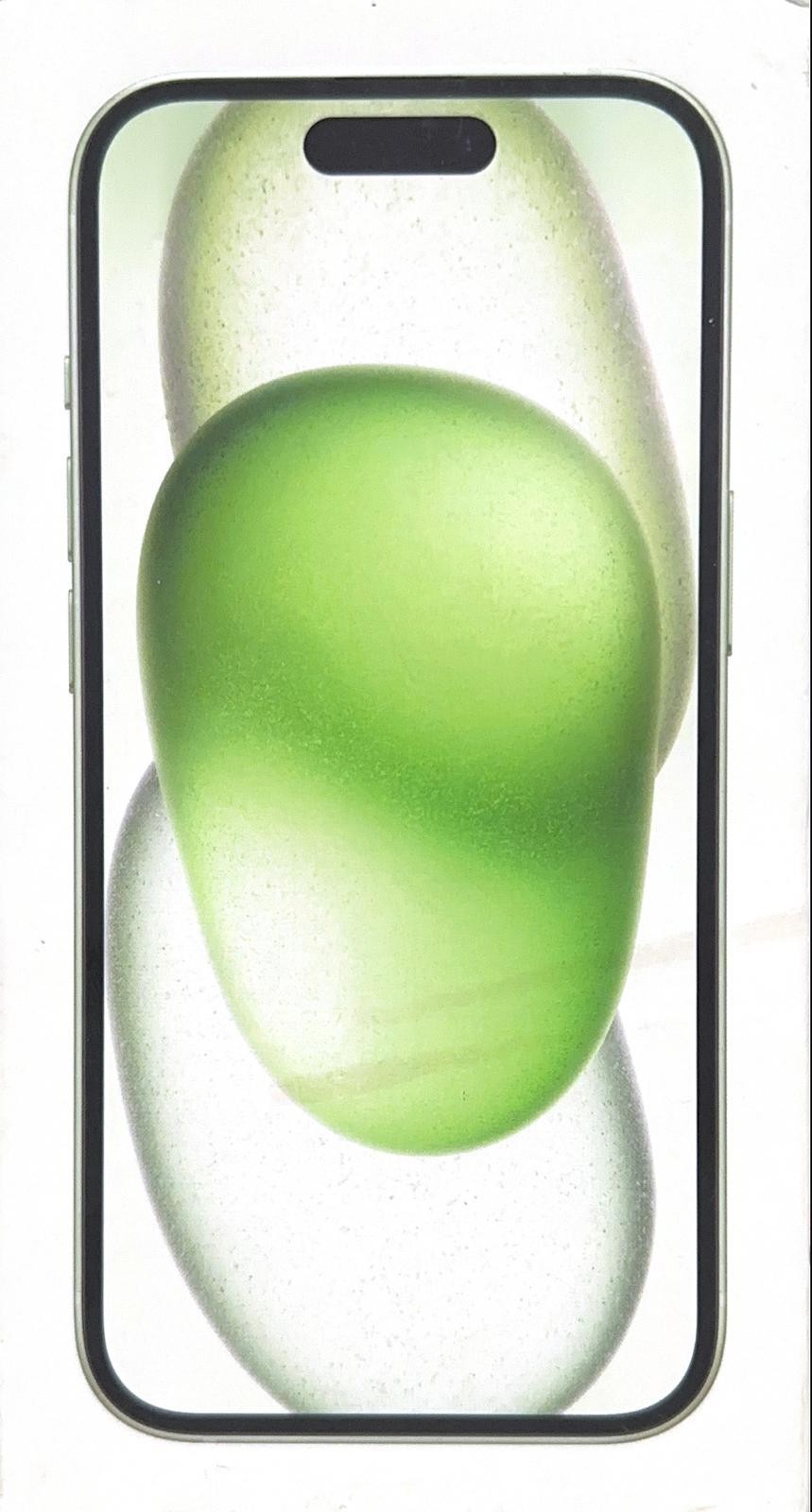 Original Apple Empty Box iPhone 15 Green (No accessories/No Manual/Only Box)
