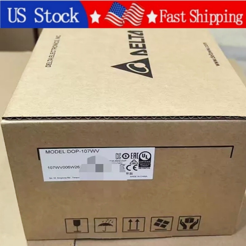 1PCS New DELTA DOP-107WV HMI Touch Screen DC+24V 2/350mA 7 Inch  Fast Shipping